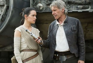Rey a Han Solo