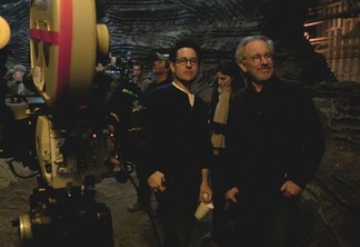 Spielberg e JJ Abrams, diretor do novo Star Wars