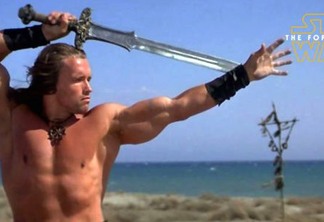 Arnold Schwarzenegger divulga vídeo de Conan treinando com sabre de luz
