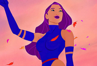 Artista transforma princesas da Disney em mutantes de X-Men