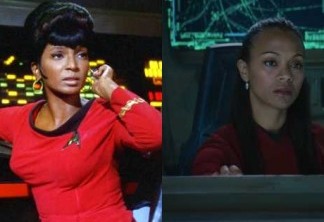 Star Trek: Sem Fronteiras | Zoe Saldana mostra o novo uniforme da Uhura