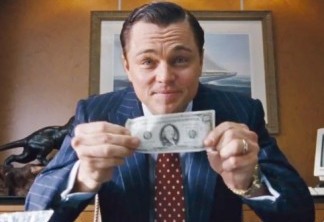 Leonardo DiCaprio em O Lobo de Wall Street