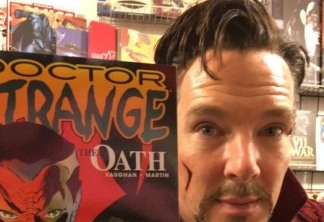 Doutor Estranho | Benedict Cumberbatch vai a loja de quadrinhos com uniforme do herói