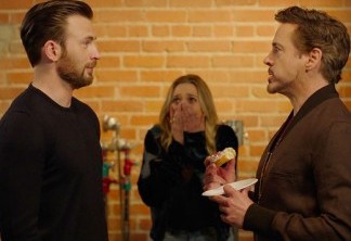 Guerra Civil | Chris Evans e Robert Downey Jr brigam pelo último donut em vídeo