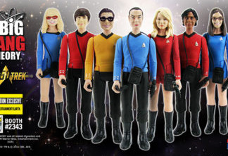 The Big Bang Theory e Star Trek se misturam em linha de brinquedos para a Comic-Con