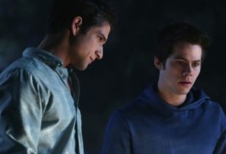 Tyler Posey e Dylan O'Brien em Teen Wolf