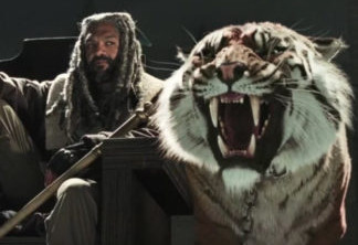 Ezekiel e Shiva em The Walking Dead, 7ª temporada