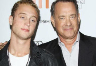 Tom Hanks e o filho Chester