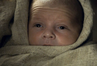 O recém-nascido Jon Snow em Game of Thrones