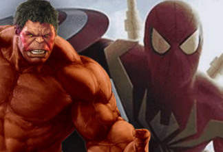 Hulk Vermelho e Aranha de Ferro