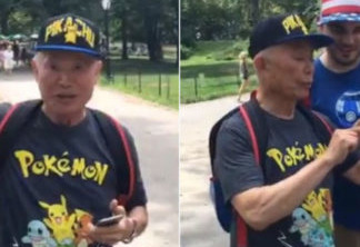 George Takei descobrindo Pokémon Go