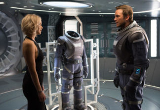 Passageiros | Jennifer Lawrence e Chris Pratt se beijam em primeiro teaser