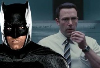 Ben Affleck como Batman e em O Contador