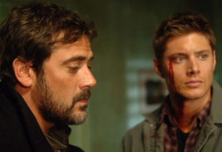 Jeffrey Dean Morgan e Jensen Ackles em Supernatural