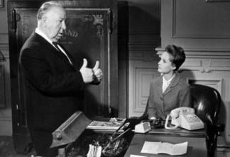Alfred Hitchcock e Tippi Hedren