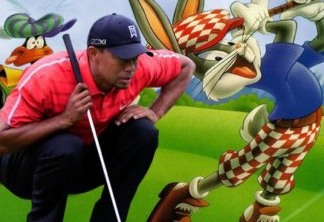 Tiger Woods e os Looney Tunes