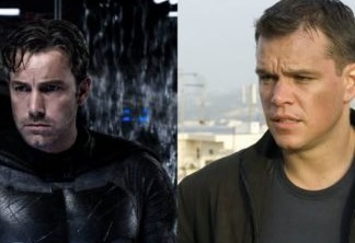 Ben Affleck como Batman e Matt Damon