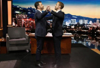 Ryan Gosling e Jimmy Kimmel