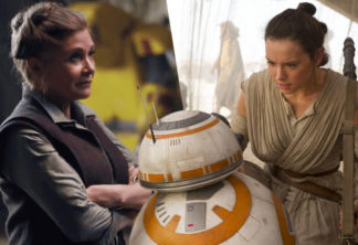 Leia e Rey em Star Wars