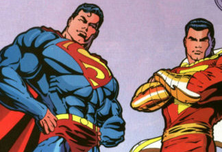 Superman e Shazam nos quadrinhos