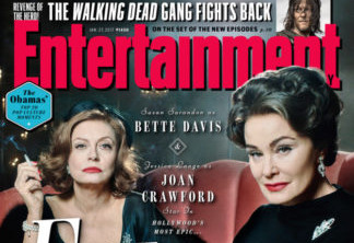 Capa da EW com as atrizes Susan Sarandon e Jessica Lange