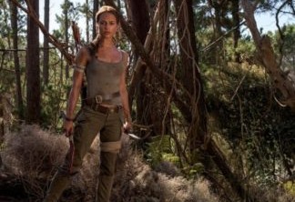 Alicia Vikander como Lara Croft em Tomb Raider: A Origem