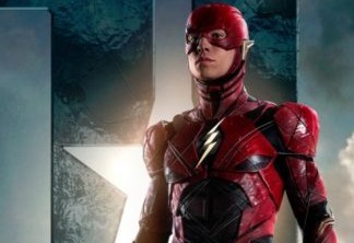 The Flash de Ezra Miller em Liga da Justiça