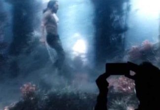 Liga da Justiça | Aquaman debaixo d'água em novas imagens