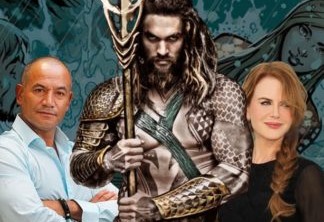 Aquaman | Jason Momoa publica imagem de bastidores e faz homenagem a Temuera Morrison