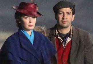 Mary Poppins Returns | Emily Blunt e Lin-Manuel Miranda caracterizados em novas fotos