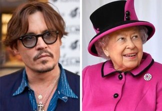 Johnny Depp e Rainha Elizabeth II|O queridinho de Hollywood é relacionado com a Rainha, porque ambos são descendentes do rei Edward III.