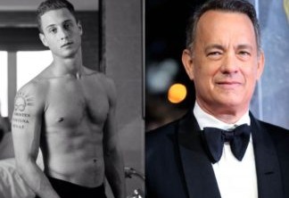 Chester Hanks e Tom Hanks|O filho de Tom é mais conhecido como Chet Hanks e seguiu os passos do pai na arte da atuação.