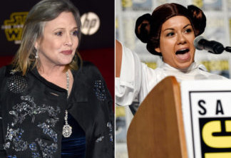 Star Wars | Fãs honram a imagem de Carrie Fisher com diversas homenagens na Comic-Con