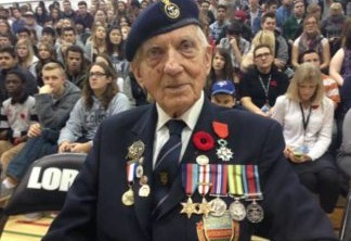 Ken Sturdy, veterano da batalha de Dunkirk