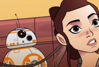 Rey e BB-8 no novo curta animado