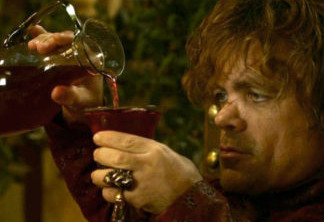 Tyrion e seu vinho em Game of Thrones