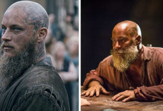 Vikings | Novela da Globo impressiona espectadores com personagem idêntico a Ragnar Lothbrok
