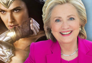 Mulher-Maravilha e Hillary Clinton
