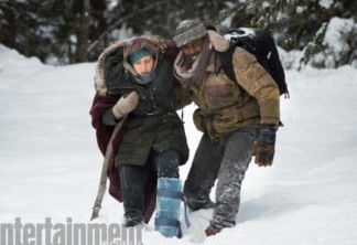 Kate Winslet e Idris Elba em Depois Daquela Montanha