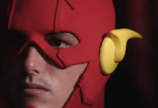The Flash na paródia de Liga da Justiça