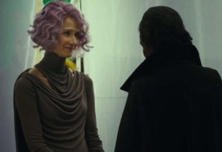 Laura Dern como Holdo em Os Últimos Jedi.
