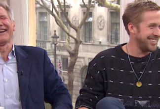 Harrison Ford e Ryan Gosling caem na risada