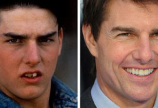 Tom Cruise antes e depois