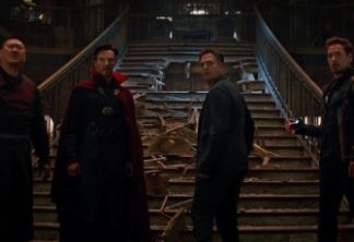 3) Um dos “grupos” nos quais os heróis estarão divididos no começo do filme será composto por Wong, Doutor Estranho, Tony Stark e Hulk.