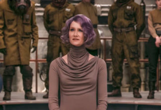 Almirante Holdo (Laura Dern) em Star Wars: Os Últimos Jedi