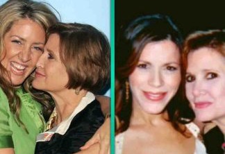 Joely Fisher e Carrie Fisher.