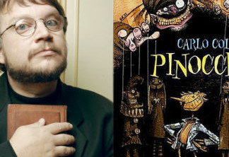 Guillermo del Toro e o livro Pinóquio, de Gris Grimly.