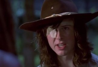 Carl em The Walking Dead
