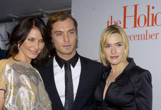 Cameron Diaz, Jude Law e Kate Winslet em 2006