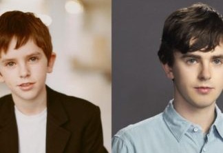 Freddie Highmore antes e depois